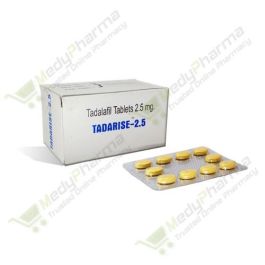 Tadarise 2.5 | FDA Approved Tadalafil Drug To Treat ED