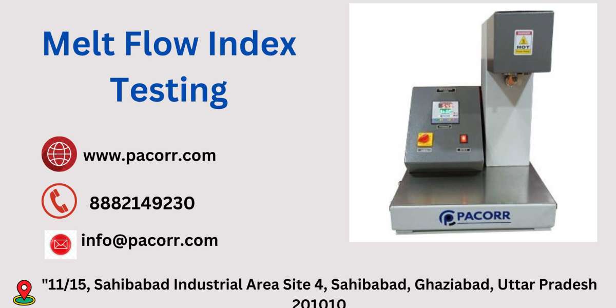 Maximizing Efficiency in Polymer Production: Benefits of Using Melt Flow Index Tester