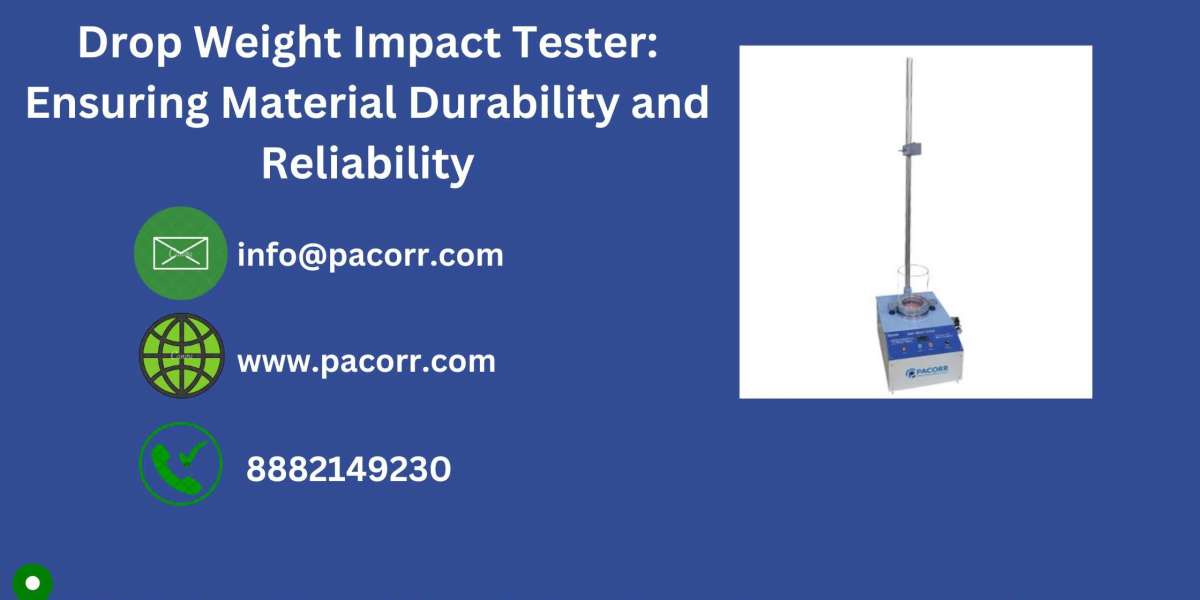 Drop Weight Impact Tester: A Complete Solution for Measuring Impact Energy and Material Strength