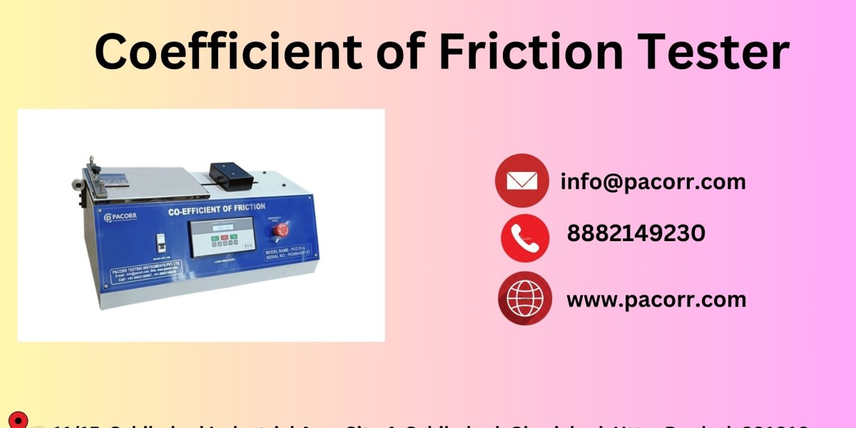 Pacorr’s Coefficient of Friction Tester: A Game-Changer for Surface Quality Assessment