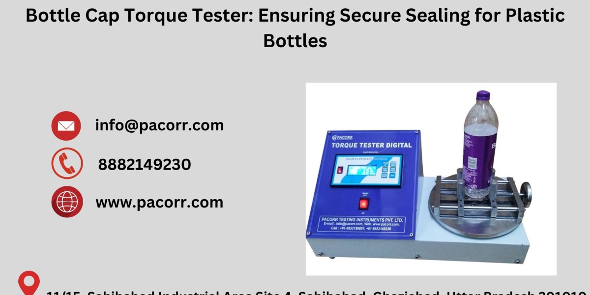 Bottle Cap Torque Tester: A Game-Changer for Packaging Quality and Consistency