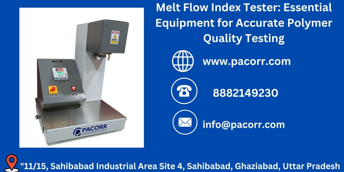 Pacorr’s Melt Flow Index Tester: A Critical Tool for Polymer Research and Development